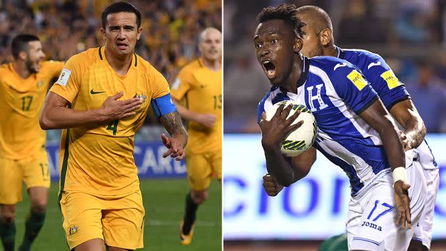 Australia v Honduras. Image: Getty