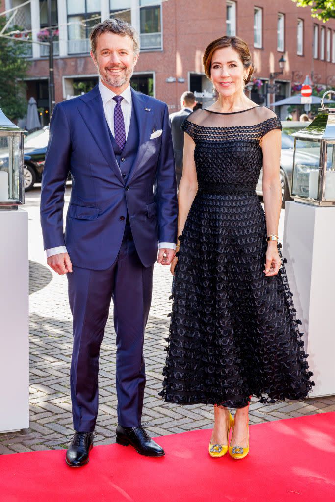 danish crown prince couple visits the netherlands day one