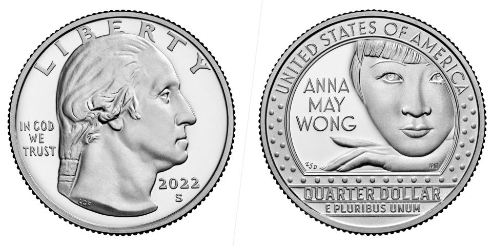 Front and back view of the coin. (Courtesy United States Mint)