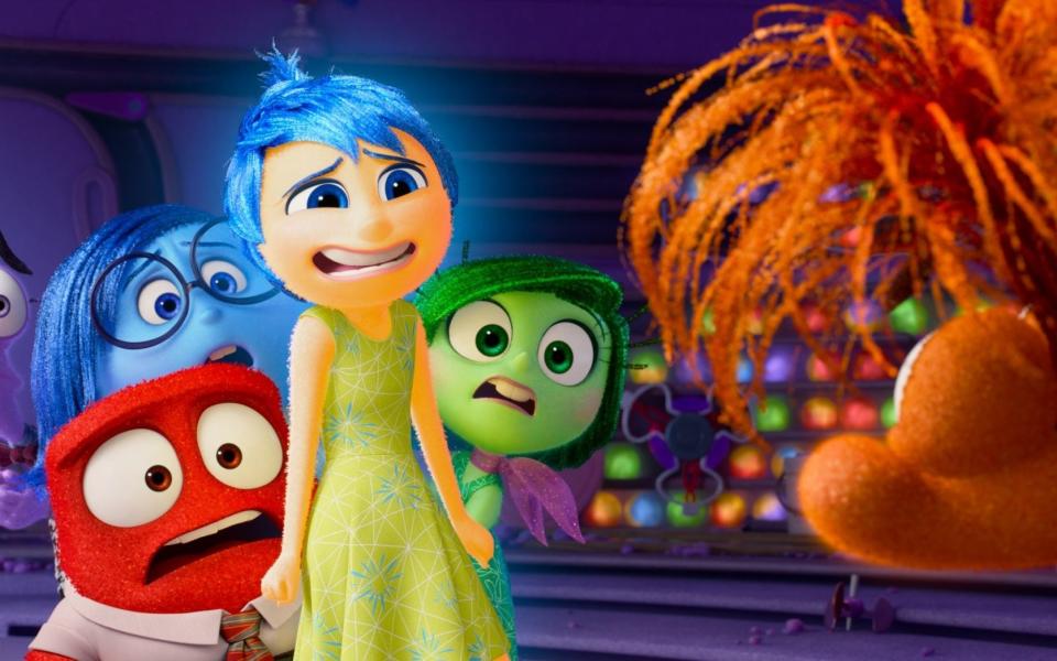 A scene from Inside Out 2