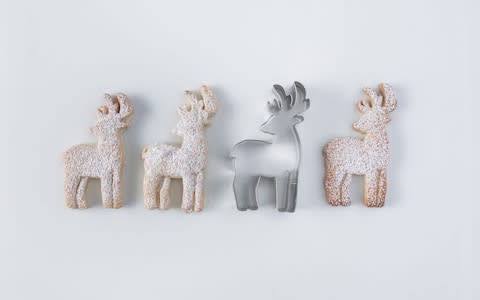 Reindeer biscuit cutters