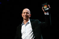 <b>Jeff Bezos, CEO, Amazon.com</b><br><br>Bezos, who parlayed a retail book operation into the online juggernaut Amazon, worked as a cook in a Miami McDonald’s during the summer of 1980, while he was in high school. He later attended Princeton University and founded the online merchant in 1994.