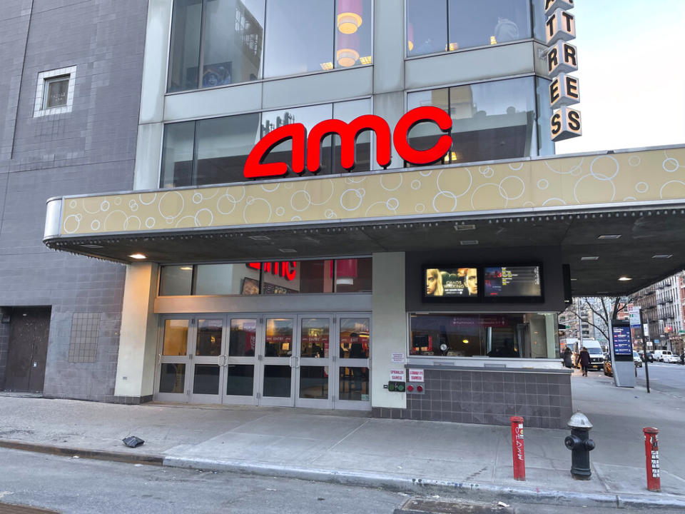 An AMC location in NYC - Credit: STRF/STAR MAX/IPx