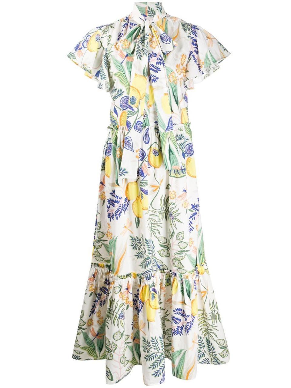 Lou Lou lemon print dress