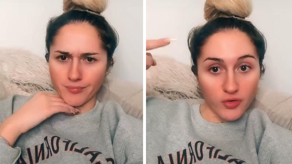 tiktok cheating bust mollie finger in photo