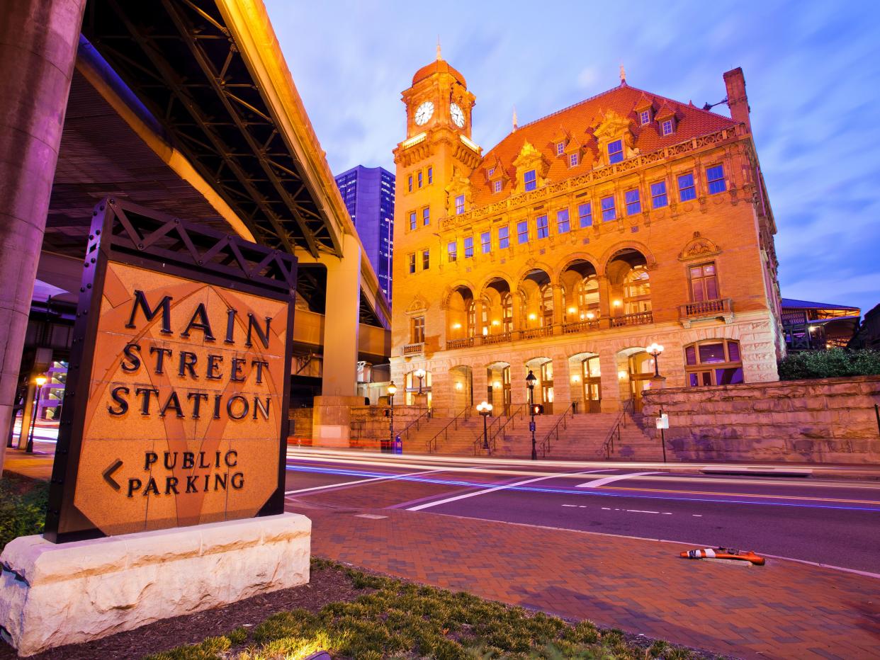 The Old Train Station In Downtown Richmond, Virginia Was Built In 1901 And Is A United States National Historic Landmark