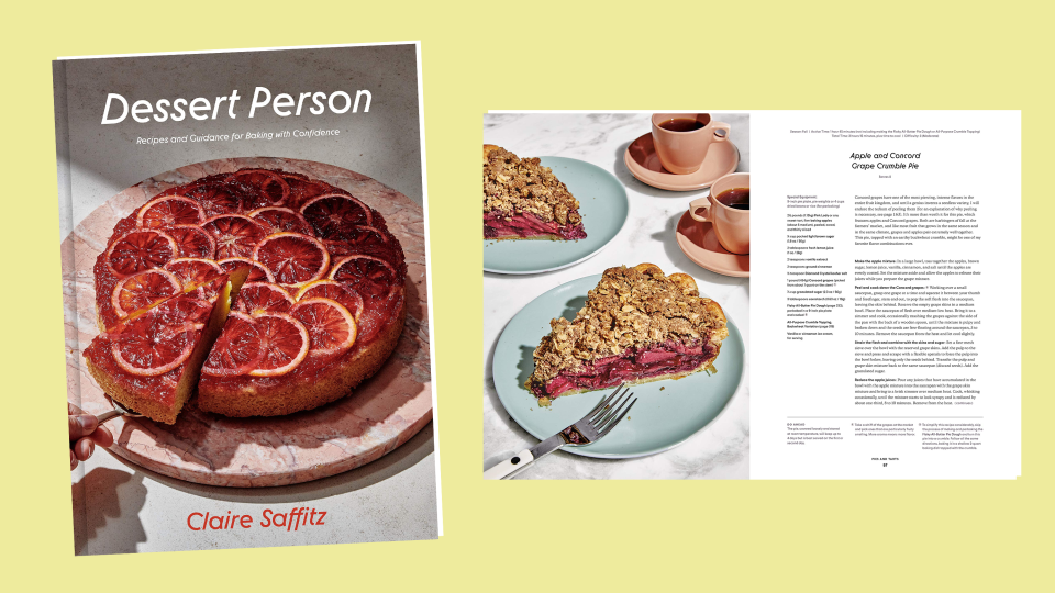 Best Mother’s Day gifts from sons: “Dessert Person: Recipes and Guidance for Baking with Confidence” by Claire Saffitz