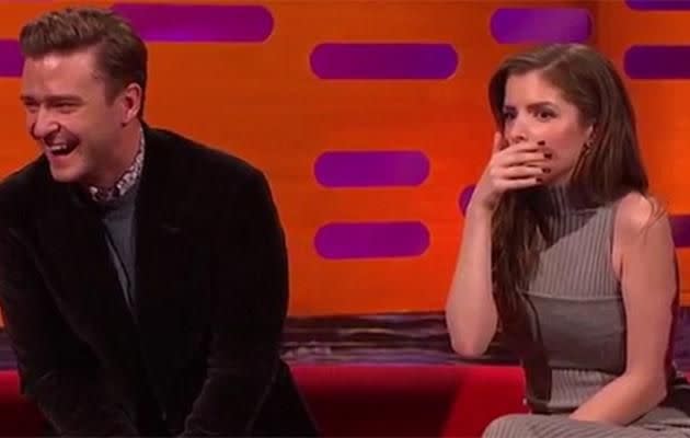 Anna Kendrick was shocked. Source: BBC