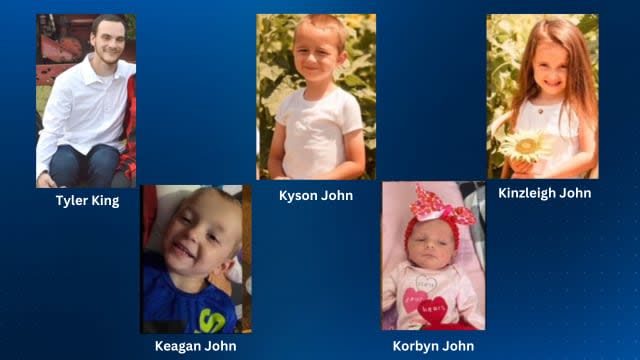 Four young children and their father were killed in a house fire in Jeannette.