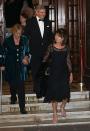 <p>Michael and Carole Middleton are seen leaving the Royal Variety Performance at the London Palladium.</p>