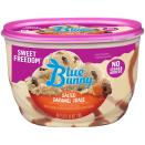<p><strong>Blue Bunny Sweet Freedom</strong></p><p>walmart.com</p><p><strong>$3.97</strong></p><p><a href="https://go.redirectingat.com?id=74968X1596630&url=https%3A%2F%2Fwww.walmart.com%2Fip%2F161130937&sref=https%3A%2F%2Fwww.goodhousekeeping.com%2Ffood-products%2Fg34313693%2Fbest-sugar-free-ice-cream%2F" rel="nofollow noopener" target="_blank" data-ylk="slk:Best bargain;elm:context_link;itc:0;sec:content-canvas" class="link ">Best bargain</a></p><p>If you want to grab a tub for the entire family for less than the cost of a latte, you can't go wrong with this sweet treat. There's a long list of sugar alcohols in the ingredients—including sorbitol, maltodextrin, and sucralose—but on the plus side, you also get chocolatey sea-salt caramel bunnies.</p><p><em>Per 2/3 cup: 160 cals, 5g fat, 33g total carbs, 6g total sugars; 0 added sugars, 12g sugar alcohol; 3g protein</em></p>