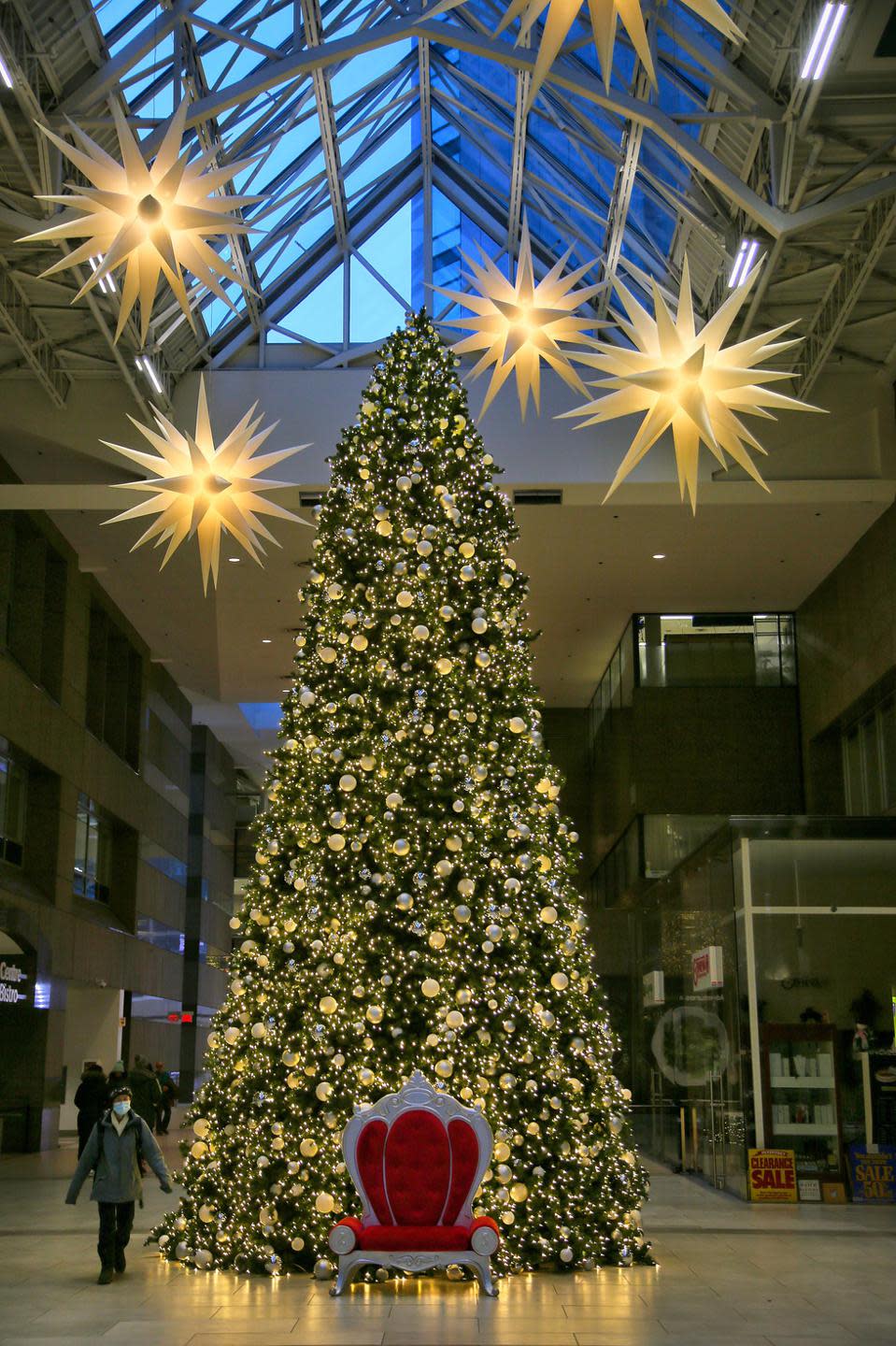 Gran árbol de Navidad en Toronto, Canadá