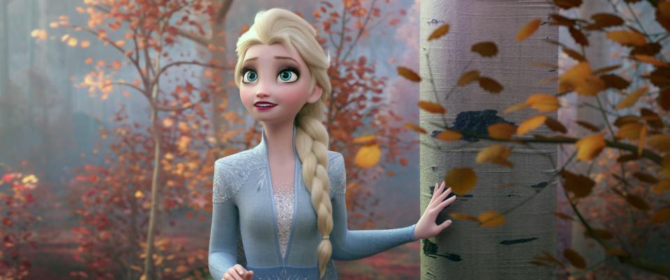 FROZEN II, (aka FROZEN 2), Elsa (voice: Idina Menzel), 2019. © Walt Disney Studios Motion Pictures / courtesy Everett Collection