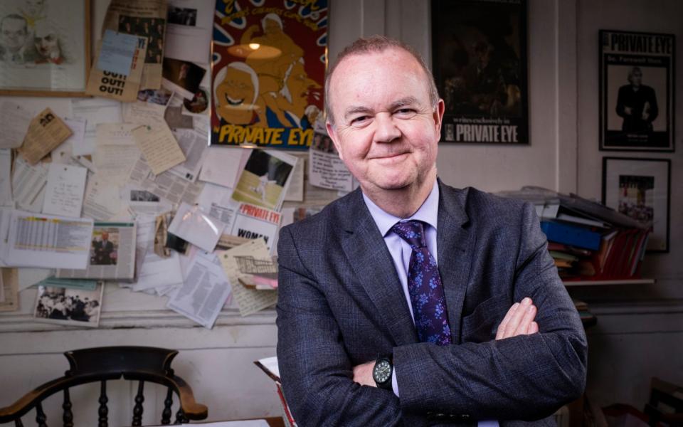 Ian Hislop promises to pin Boris Johnson down on May 17 - Andrew Crowley