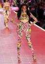 Find out what Adriana Lima, Kendall Jenner, Bella Hadid, Gigi Hadid, and Elsa Hosk wore at this year’s Victoria's Secret Fashion Show in New York.