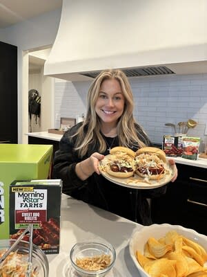 Shawn Johnson East kicks off the MorningStar Farms® Riblets Return Tour