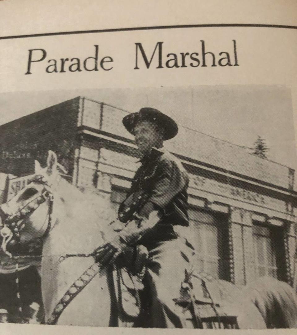 William Randolph Hearst, Jr., was once the grand marshal at the Pinedorado parade in Cambria.