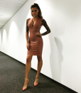 <p>… Sophia Thomalla eroberten. Sophia selbst bezeichnet das hautfarbene und hautenge Latexkleid auf Instagram zwar als konservativ, wir sind uns aber ziemlich sicher, dass sie das nicht ganz Ernst gemeint hat. (Bild. Instagram.com/Sophia Thomalla)<br></p>