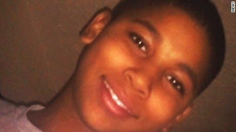 Tamir Rice, 12, was <a href="http://www.thedailybeast.com/articles/2015/12/28/tamir-rice-shooting-was-a-tragedy-not-a-crime.html" target="_blank">playing with a toy gun</a> at a park in Cleveland when he was killed in November 2014. Two officers responded to a call that a man had a pistol, though the 911 dispatcher didn't relay that the caller said the gun was "probably fake." Before the car came to a complete halt, Officer Timothy Loehmann jumped out of the car and shot the child in his torso. He later stated that it looked like Rice was reaching towards a gun in his waistband. <a href="http://www.cnn.com/2015/12/28/us/tamir-rice-shooting/" target="_blank">Loehmann did not face charges</a>.