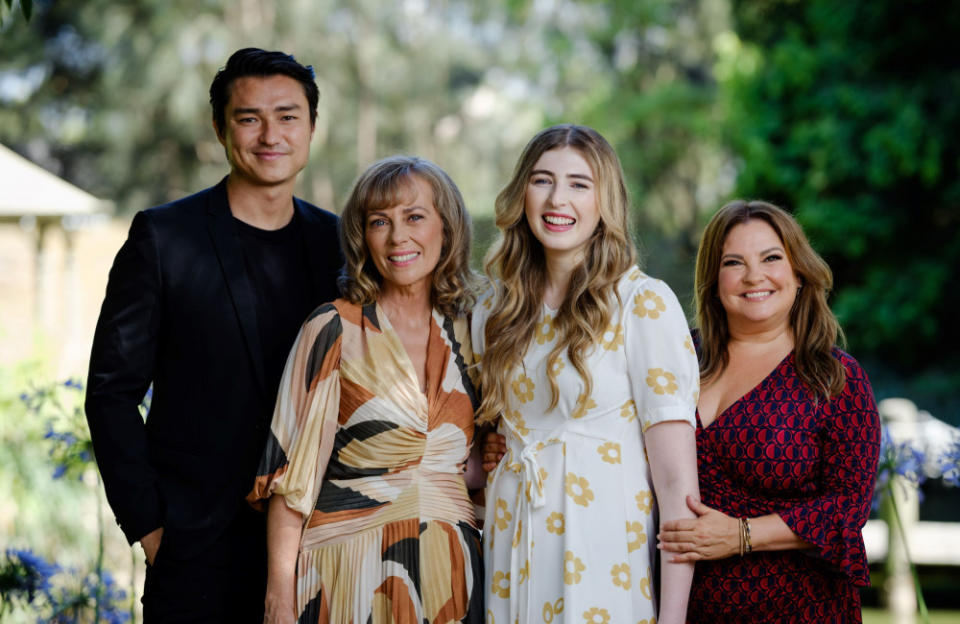 Tim Kano, Annie Jones, Georgie Stone and Rebekah Elmaloglou are all returning to Neighbours credit:Bang Showbiz