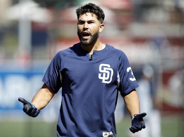 VIDEO: Eric Hosmer Almost Cost Padres the Win With Embarrassing Mistake at  1st Base