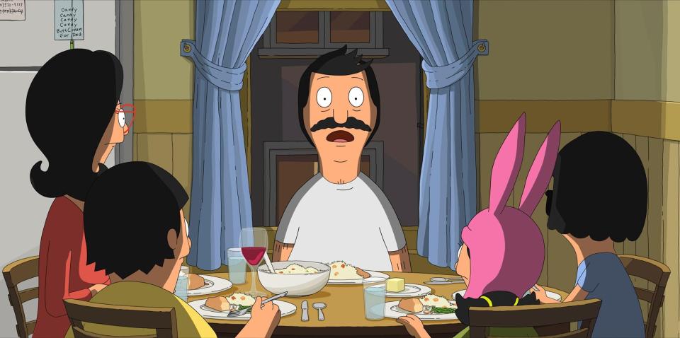 The Belcher family in 'The Bob's Burgers Movie'