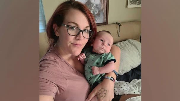 PHOTO: Megan Richards, 32, poses with her son Myles. (Courtesy Brittany Eppenauer)