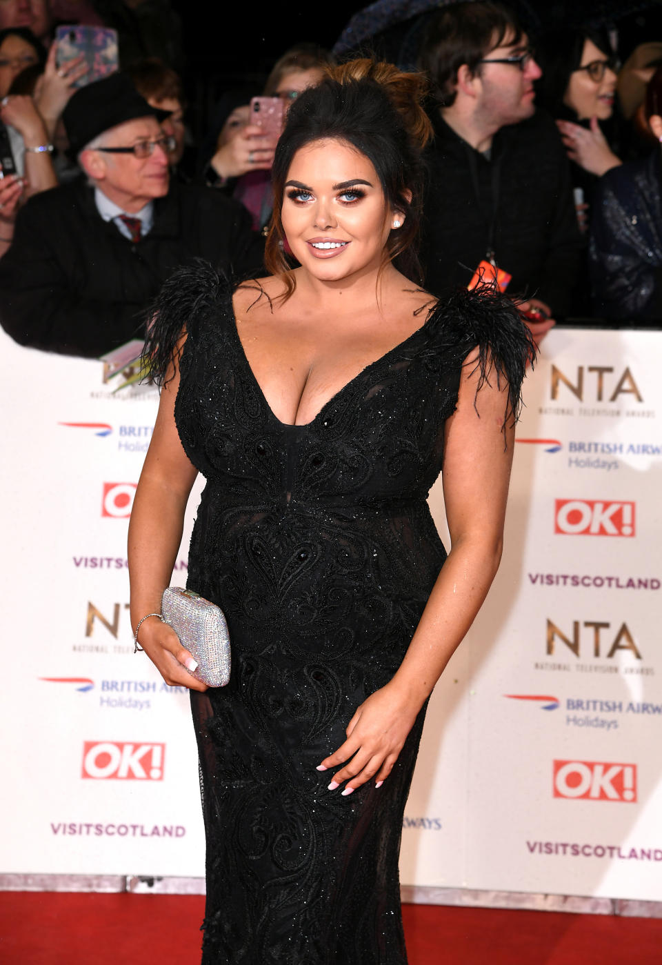 Scarlett Moffatt attending the National Television Awards 2019 held at the O2 Arena, London. Photo credit should read: Doug Peters/EMPICS
