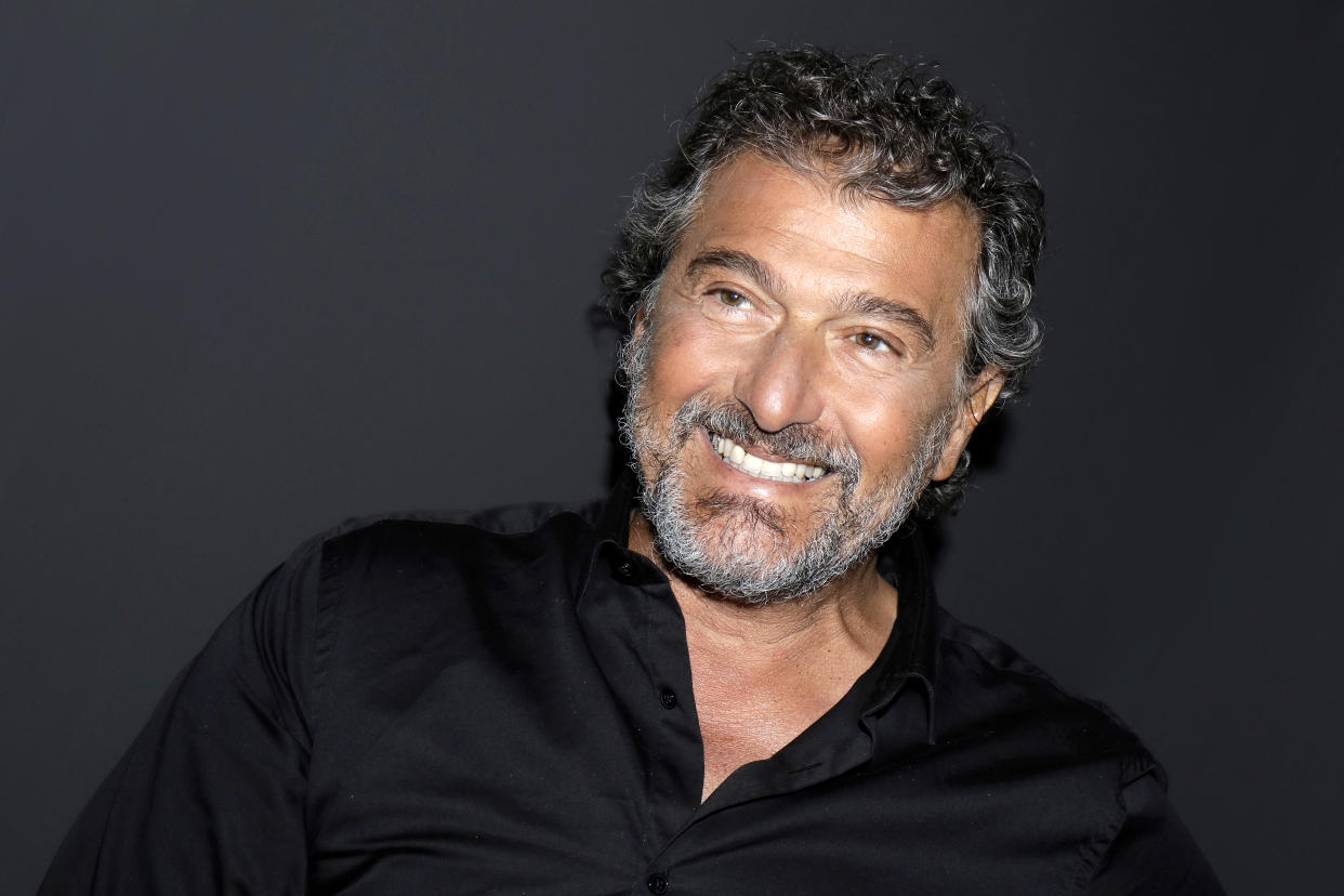 PARIS, FRANCE - SEPTEMBER 25: Singer Daniel Levi poses during a portrait session on September 25 in Paris, France. (Photo by Eric Fougere/Corbis via Getty Images)