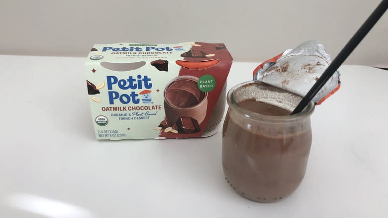 Petit Pot oatmilk chocolate pudding