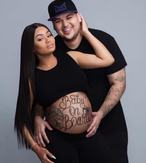 rob kardashian blac chyna