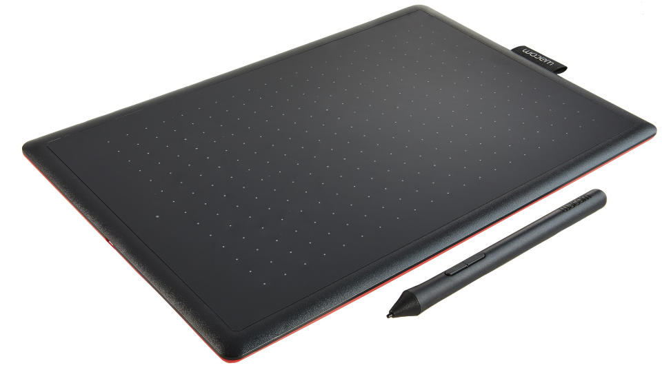 Product shot of the Wacom One Medium, one of the best Wacom tablets