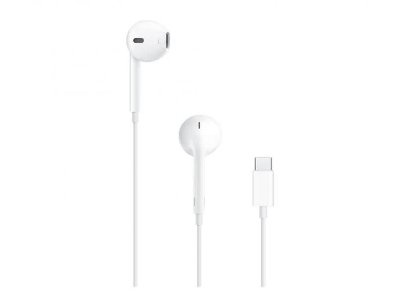 蘋果推出EarPods有線耳機的USB-C版本。（圖／翻攝自蘋果官網）