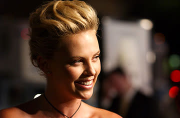 Charlize Theron at the LA premiere of Warner Bros. Pictures' North Country