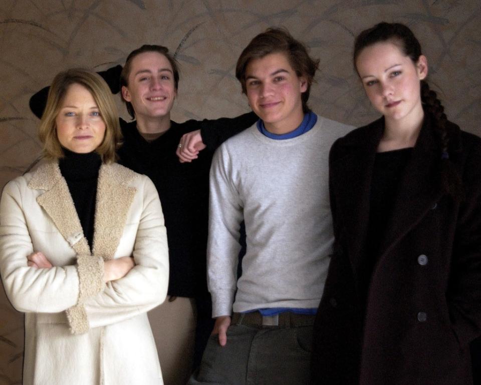 Jodie Foster, Kieran Culkin, Emile Hirsch & Jena Malone at 2002 Sundance Film Festival - "Dangerous Lives Of Altar Boys" Portraits