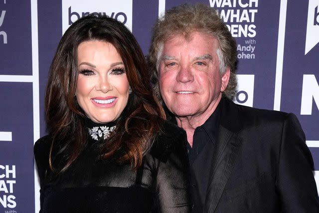 <p>Charles Sykes/Bravo via Getty</p> Lisa Vanderpump and husband Ken Todd