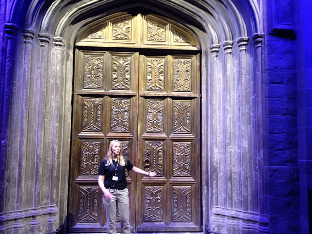 <b>Harry Potter Studio Tour</b><br><br> Der Eingang zur großen Halle in Hogwarts.