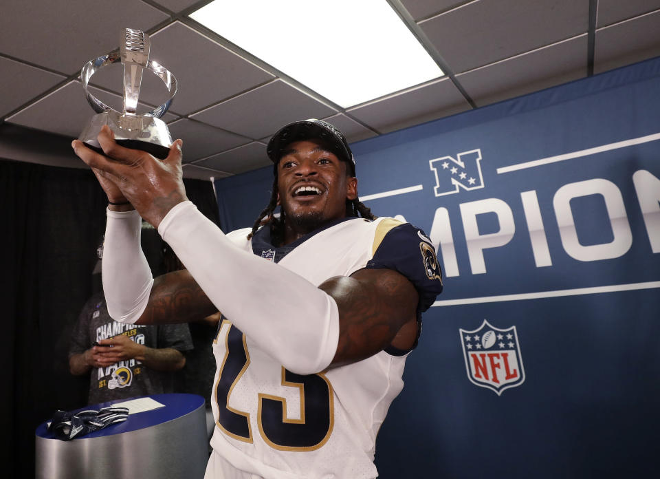 Los Angeles Rams defensive back Nickell Robey-Coleman will be celebrating with classmates at the University of Southern California after earning his bachelor's degree.