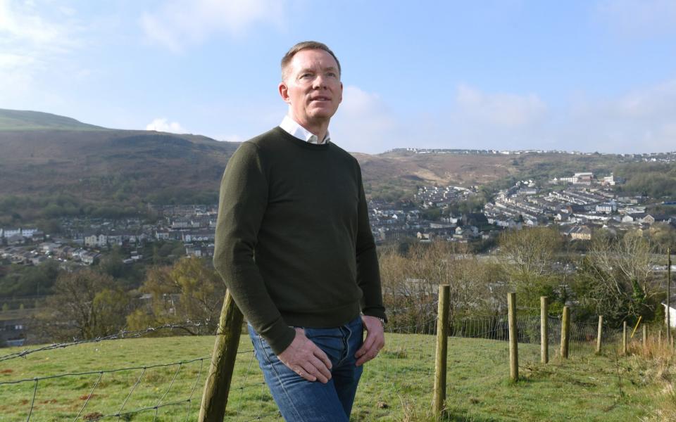 Chris Bryant, at home in South Wales