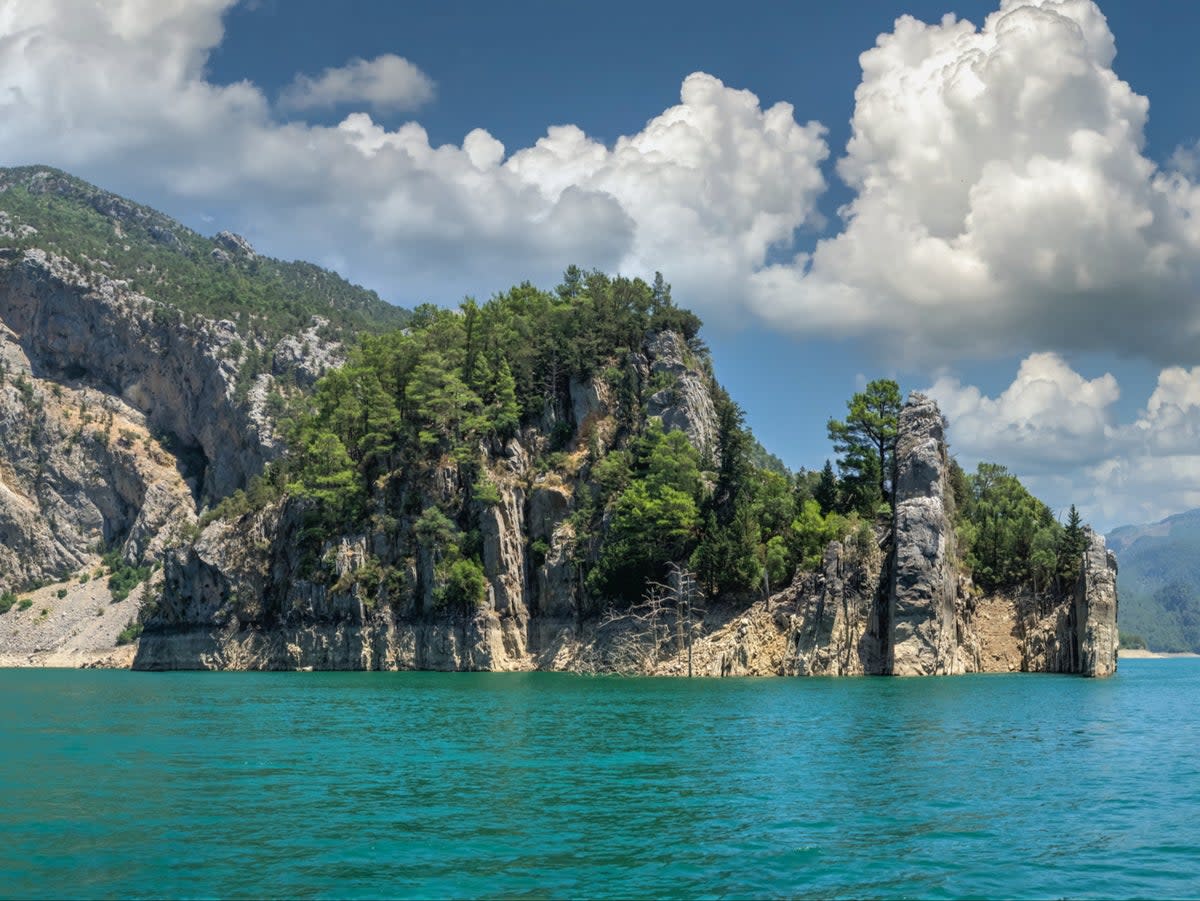 The British tourist, aged 43, plunged into the water during an organised tour to Manavgat Dam in Antalya, Turkey  (Getty Images)