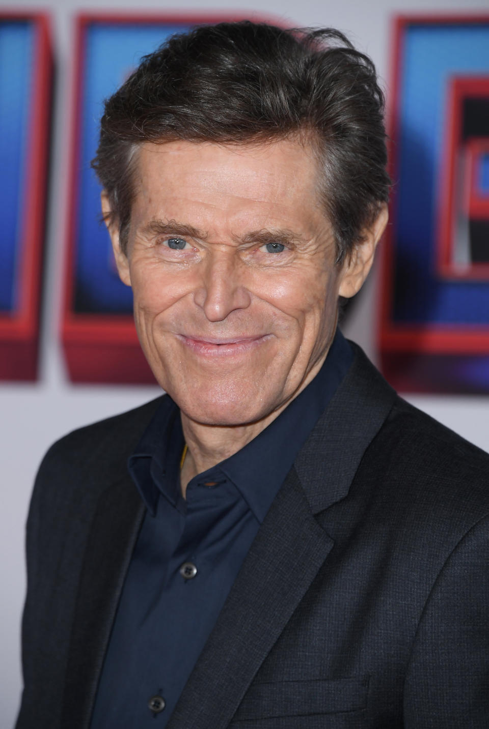 Willem Dafoe on the red carpet