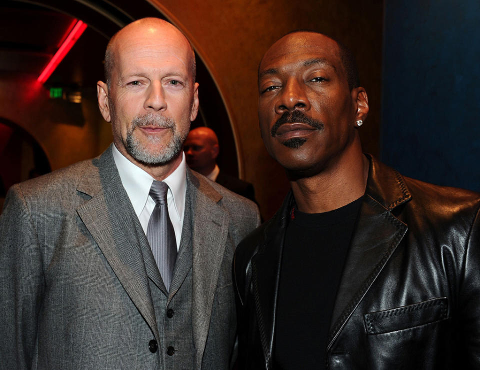 Prince of Persia Sands of Time LA Premiere 2010 Bruce Willis Eddie Murphy