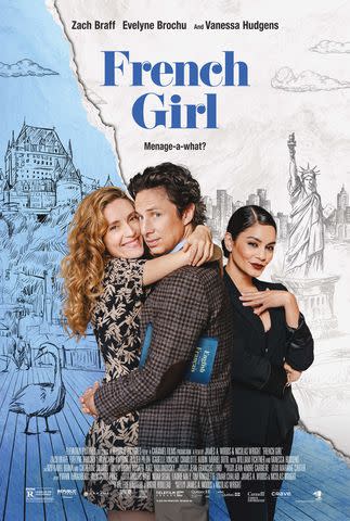 French Girl' Review: Zach Braff and Vanessa Hudgens Go to War in Love  Triangle