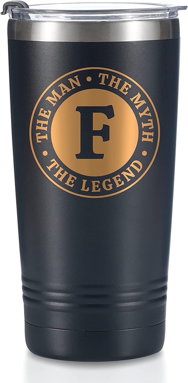 The Man The Myth The Legend Mug with Initials [Photo via Amazon]