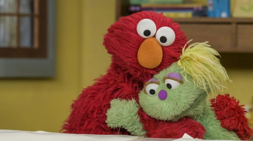 Elmo and Karli | Sesame Workshop/Zach Hyman