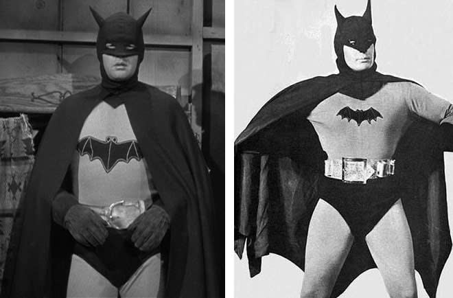 Lewis Wilson and Robert Lowery – Perhaps the least known big screen Batmen are Lewis Wilson and Robert Lowery. Wilson and Lowery have the distinction of being the first actors to play Batman in a live-action production, having both starred as the Caped Crusader in serial films produced between 1943 and 1949. The earliest Bat-serials were little more than low-budget anti-German/Japanese propaganda films (they were produced during the Second World War), but their popularity nevertheless laid the foundation for future Batman projects.