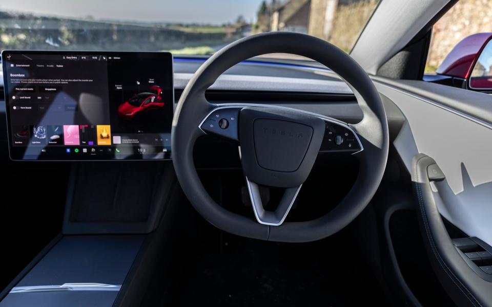Inside the Tesla Model 3