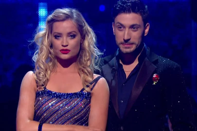 Laura Whitmore and Giovanni Pernice