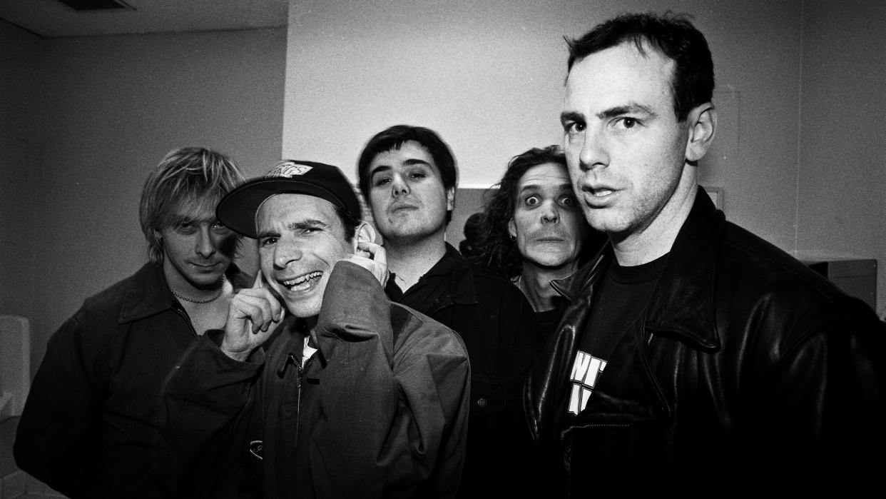  Bad Religion, group portrait, San Diego, California, United States, 1994. 