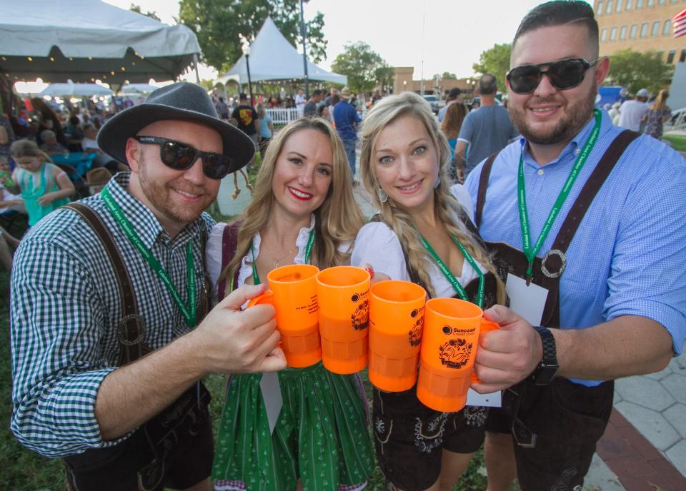 Lakeland's Swan Brewing brings its annual Swantoberfest alive Friday through Sunday in downtown Lakeland, a weekend of German food, beer and games.  The event will also feature a special Swantoberfest Märzen release.